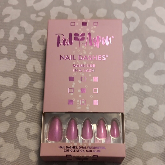 Red Aspen Electric Lilac Everlee Other - Electric Lilac, Everlee Red Aspen Nail Dash Set